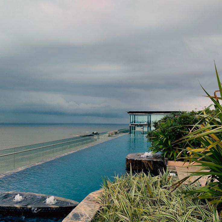Entertainment zone at night in Netherlands